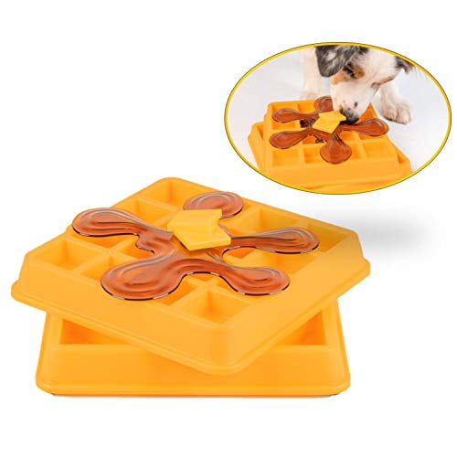 OurPets Waffle Interactive Puzzle Game Dog Toys (Dog Puzzle Dog Toy-Great Alternative to Snuffle Mat for Dogs and Slow Feeder Dog Bowls) Dog Puzzle, Cat Puzzle & Interactive Dog Toys for Dog Treats