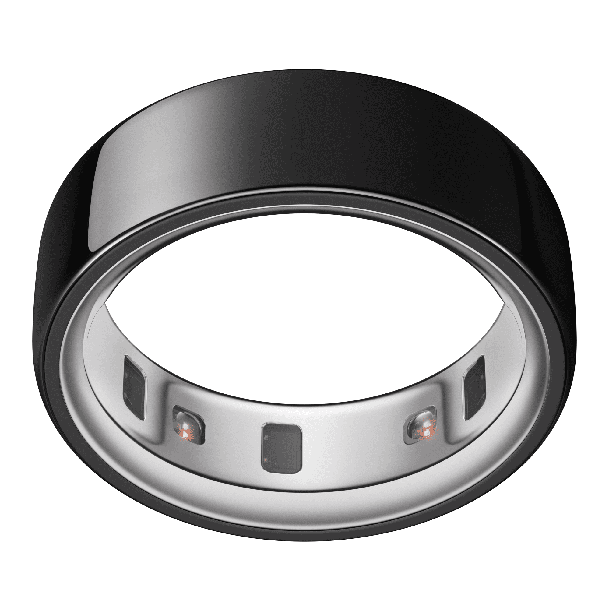 Oura Ring 4, Black, Size 15, Smart Wearable, Sleep, Fitness & Heart Rate Tracker, 8-Day Battery (Size Before You Buy)