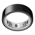 thumbnail image 1 of Oura Ring 4, Black, Size 8, Smart Wearable, Sleep, Fitness & Heart Rate Tracker, 8-Day Battery (Size Before You Buy), 1 of 10