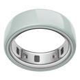 thumbnail image 1 of Oura Ring 4 Ceramic, Tide, Size 5, Smart Wearable, Sleep, Fitness & Heart Rate Tracker, 8-Day Battery (Size Before You Buy), 1 of 10