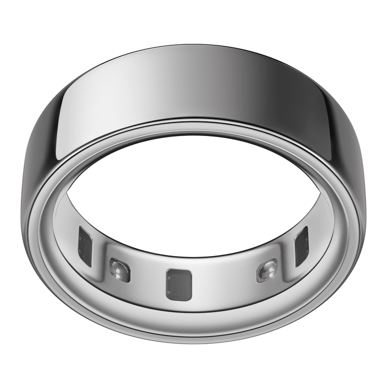 ジャンク Oura Ring 4 シルバー 13サイズ Oura Ring 4, Silver, Size 13, Smart Wearable, Sleep, Fitness