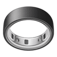 thumbnail image 1 of Oura Ring 4, Stealth, Size 13, Smart Wearable, Sleep, Fitness & Heart Rate Tracker, 8-Day Battery (Size Before You Buy), 1 of 10