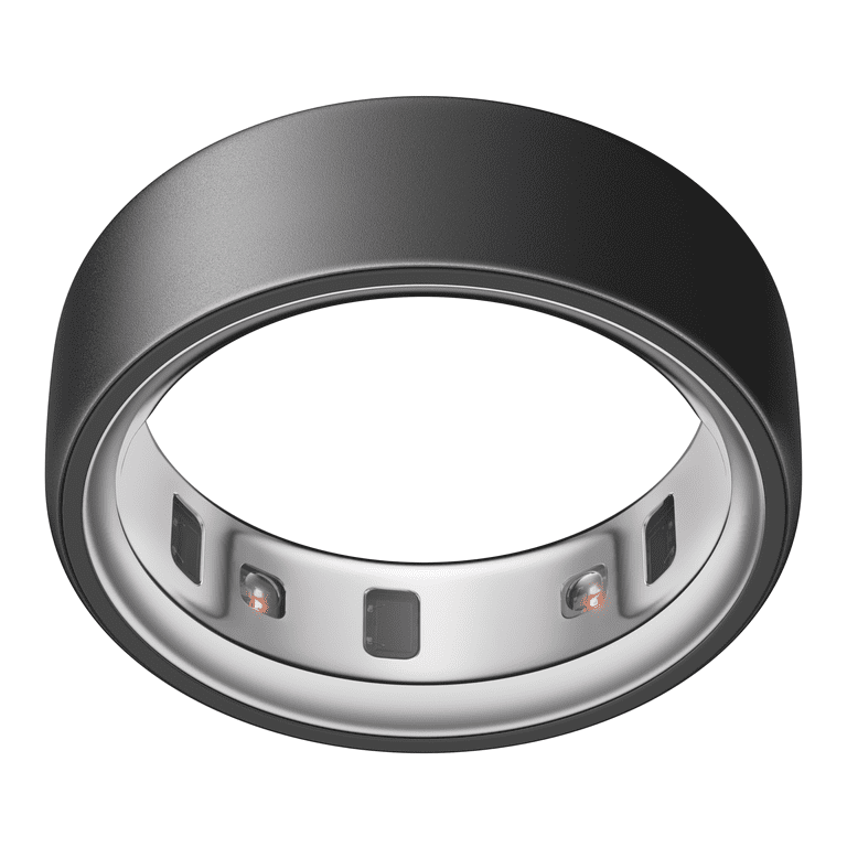 AURA リングサメ　XS 約13号 Oura Ring 4, Stealth, Size 13, Smart Wearable, Sleep, Fitness