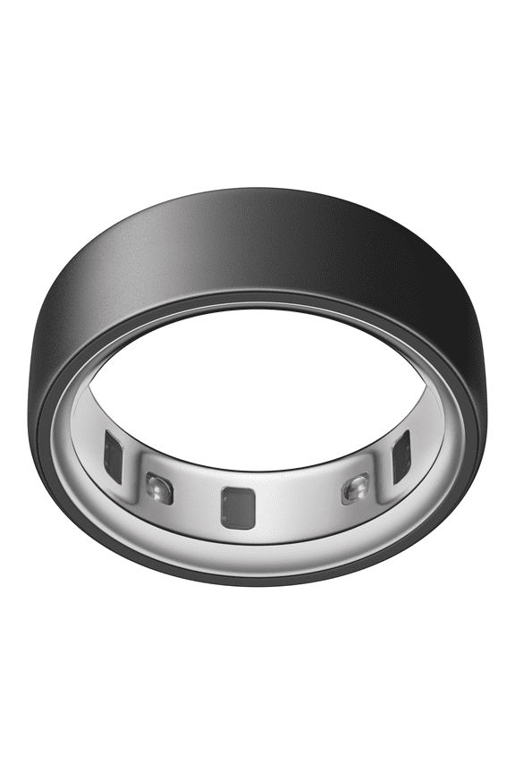 Ring 4, Stealth, Size 14, Smart Wearable, Sleep, Fitness & Heart Rate Tracker, 8-Day Battery (Size Before You Buy)