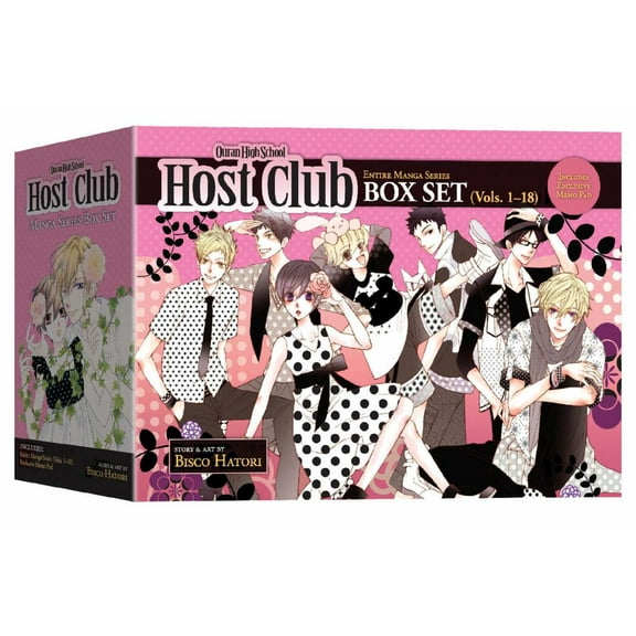 Ouran High School Host Club Complete Box Set: Volumes 1-18 with Premium (Paperback)