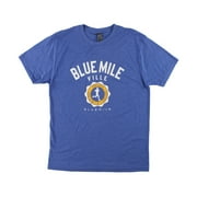 Ouray Blue Mile Louisville Kentucky Tri Blend Mens Knits & Tees Size Xl, Color: Blue/White/Yellow
