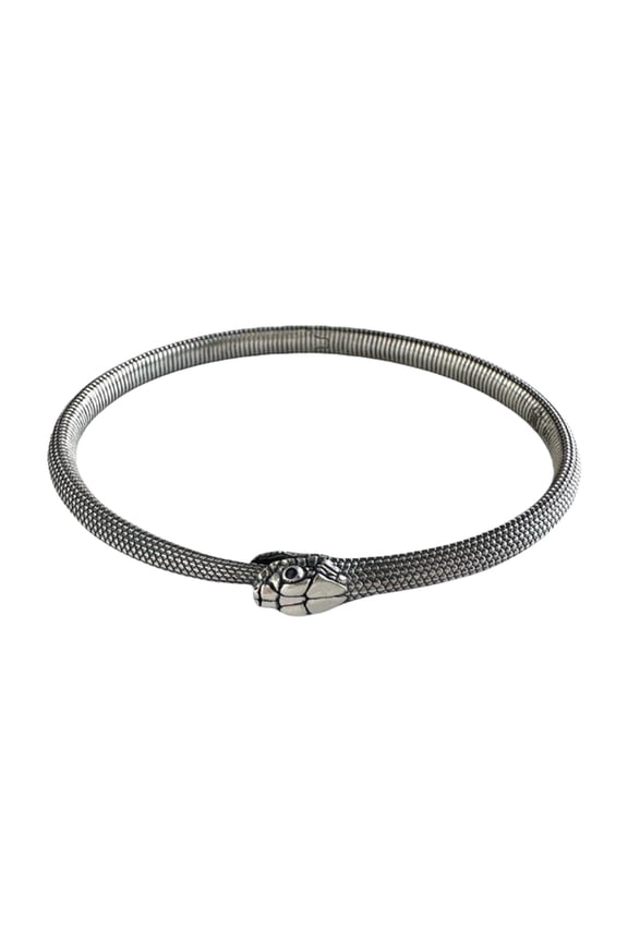 Ouroboros Serpent Alloy Vintage Jewelry For Daily Wear And Occasions Elegant Bangle Accessory