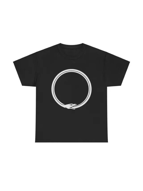 Ouroboros Snake Tail Celtic Gnostic Circle T-Shirt