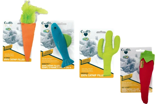 Ourpets Cosmic Catnip Filled Plush Cat Toys