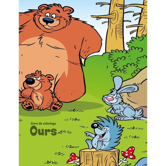 Ours Livre de coloriage Ours 3 & 4, (Paperback)