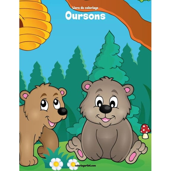 Oursons Livre de coloriage Oursons 1, Book 1, (Paperback)