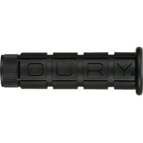 Oury Single Compound Handlebar Grips Black Flangeless No Lock 114mm