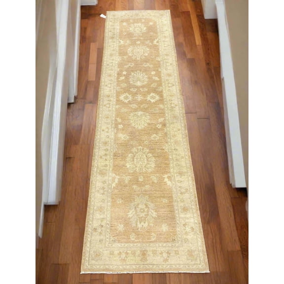 Oushak 2' 7"X9' Handmade Wool Runner Rug # 9636