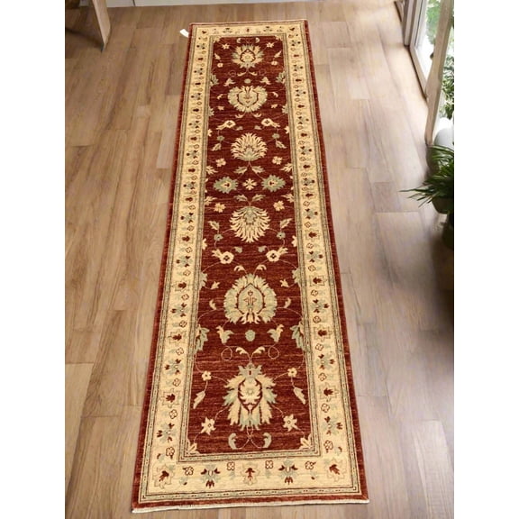 Oushak Ziegler 2' 7"X10' Handmade Wool Runner Rug # 11136
