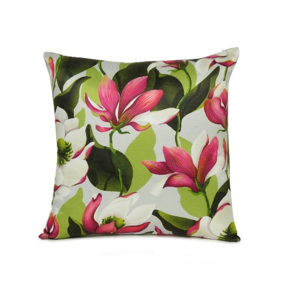 Oussum 2-Pack Floral Decorative Throw Pillows Cases Cushion Covers, Size 20x20 Inches