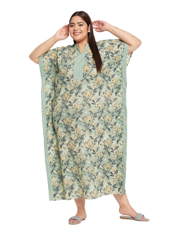 Cotton Kaftan For Women Plus Size Kaftan