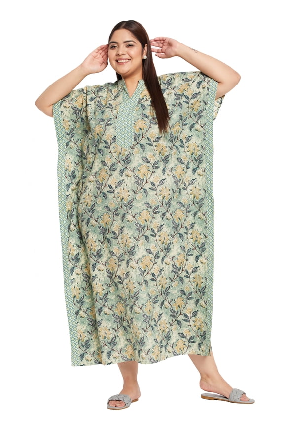 Cotton Kaftan For Women Plus Size Kaftan