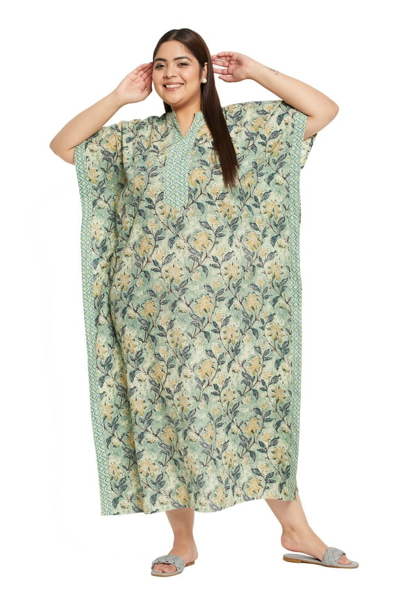 Cotton Kaftan For Women Plus Size Kaftan