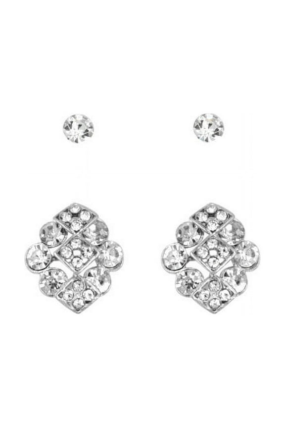Cubic Zirconia Geometric Stud Earrings