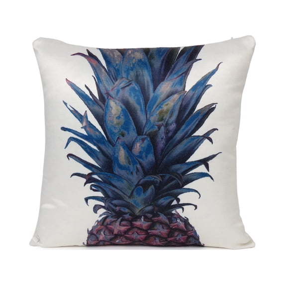 Oussum Floral Decorative Throw Pillows Cases Printed Cushion Covers, Size 16x16 Inches