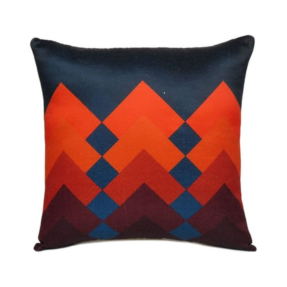 Oussum Floral Decorative Throw Pillows Cases Printed Cushion Covers, Size 18x18 Inches