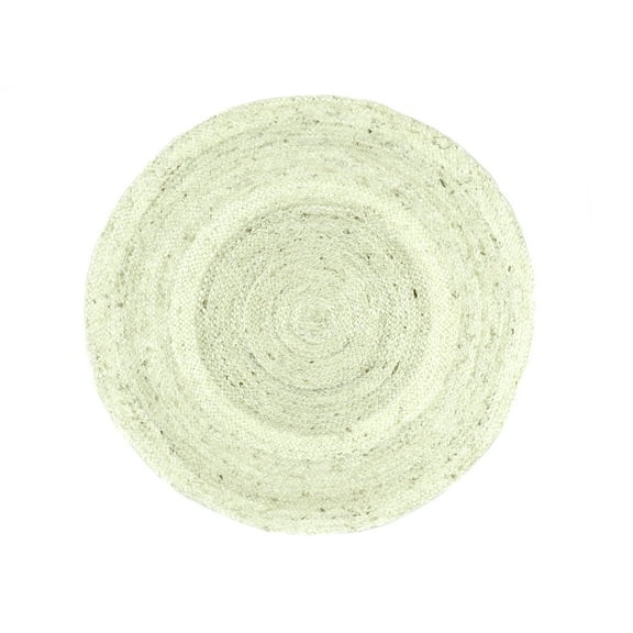 Oussum Hand Woven Natural Jute Area Rug Round Indoor Home Décor Area Runner Online