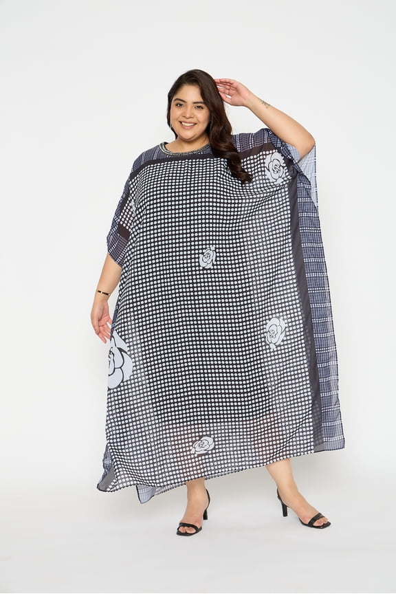 Kaftan Dress Beach Cover up Maxi Caftan Dresses One Size Fit S-XL