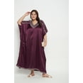 thumbnail image 1 of Oussum Plus Size Embroidered Kaftan Dresses for Women Long Solid Caftan Dress, 1 of 8
