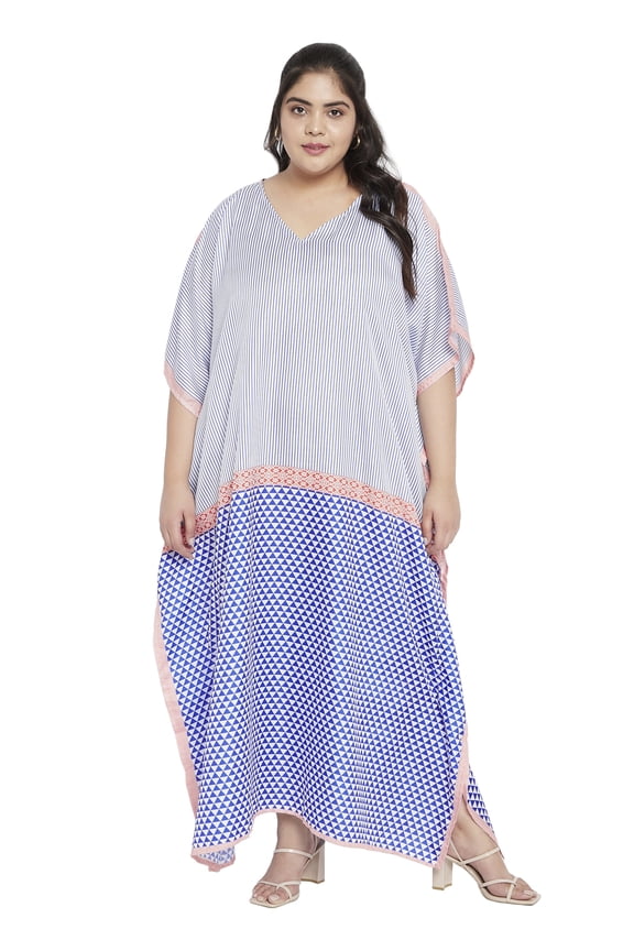 Plus Size Kaftans Dresses for Women Long Maxi Dress Ladies Caftans