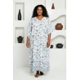 thumbnail image 1 of Oussum Plus Size Kaftans Dresses for Women Long Maxi Dress Ladies Caftans, 1 of 7