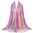 thumbnail image 1 of Oussum Purple Scarfs for Women Pashmina Cashmere Scarves for Ladies Shawl Wraps, 1 of 6