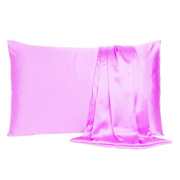 Oussum Satin Pillow Case Standard Pillowcases King Queen Bed Size Pillows for Hair Skin Online, 1 Piece