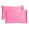thumbnail image 1 of Oussum Satin Pillowcases 2-Pack for Hair Skin Standard King Queen Bed Pillow Cases Bedroom Online, 1 of 6