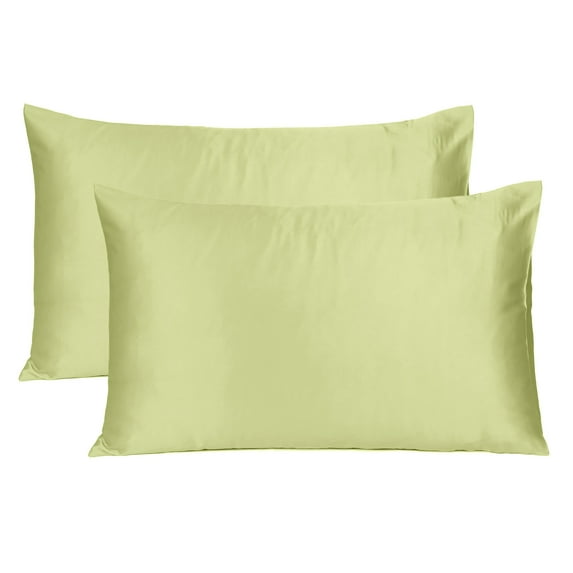 Oussum Satin Pillowcases 2-Pack for Hair Skin Standard King Queen Bed Pillow Cases Bedroom Online
