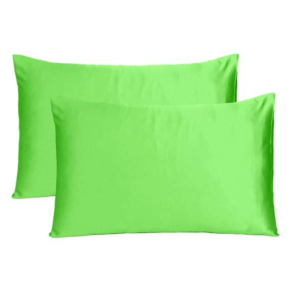 Oussum Satin Pillowcases 2-Pack for Hair Skin Standard King Queen Bed Pillow Cases Bedroom Online