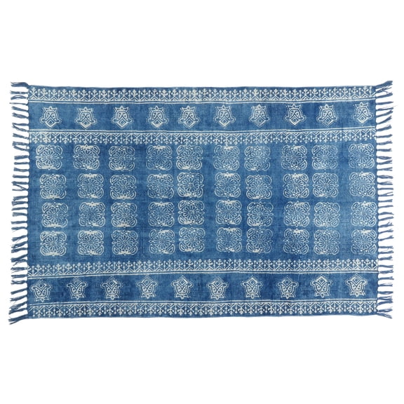 Oussum Traditional Jute Cotton Area Rug Living Room Décor Runner Kitchen Rugs Online