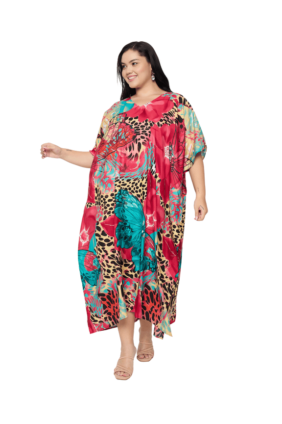 Women Plus Size Caftan Dress Long Maxi Kaftan Dress