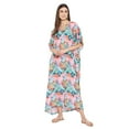 thumbnail image 1 of Oussum Women Plus Size Kaftan Dresses for Ladies Kimono Sleeve Caftan Long Maxi Kaftans Online, 1 of 8