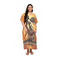 thumbnail image 1 of Gypsie Blu Women Plus Size Kaftan dress Elegant Loungewear Beach Caftan Dresses Summer Coverup, 1 of 6