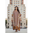thumbnail image 1 of Oussum Women Plus Size Kaftans Dresses Long Casual Maxi Caftan Dress for Ladies, 1 of 7