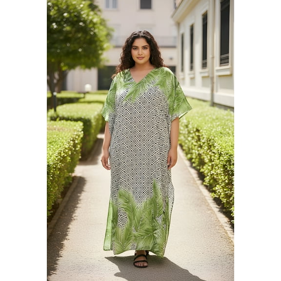 Oussum Women Plus Size Kaftans Dresses Long Maxi Caftan For Ladies Girls Online