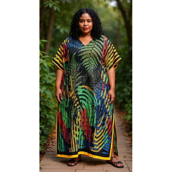 Oussum Women Plus Size Kaftans Dresses Long Maxi Caftan For Ladies Girls Online