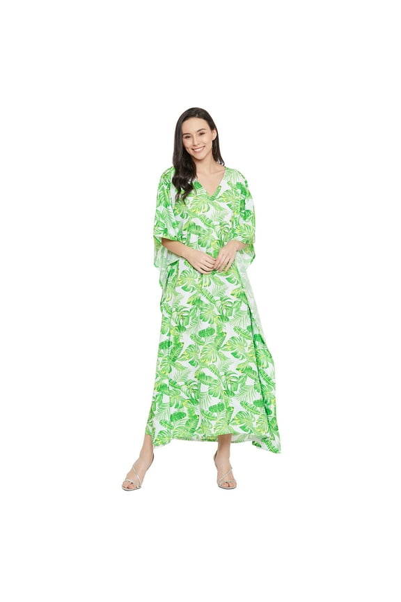 Women Plus Size Kaftans Dresses Long Maxi Dress Bohemian Caftans Loose Kimono Online