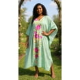 thumbnail image 1 of Oussum Women's Plus Size Kaftans Dresses Polyester Printed Long Caftan Maxi Online, 1 of 10