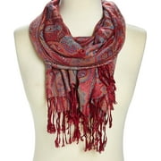 Oussum Womens Soft Floral Paisley Pashmina Scarf