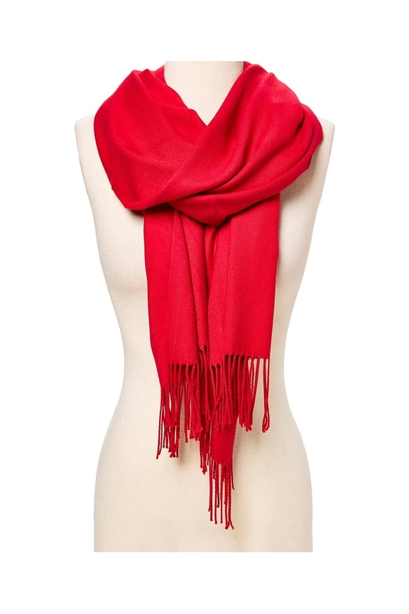 Women's Super Soft Solid Pashmina Scarf, Wrap, Multiple Colors