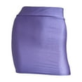 thumbnail image 1 of Ousvtion Women's Mini Skirt Stretch High Waist Skort Skirts Fitted Bodycon Short Dress Fashion Spring Summer Clothes Clearance Saving,Purple,XX-Large, 1 of 3