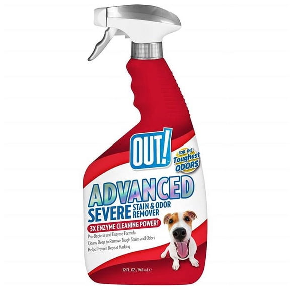Out 32 oz RTU Advanced Severe Pet Stain & Odor Remover Spray