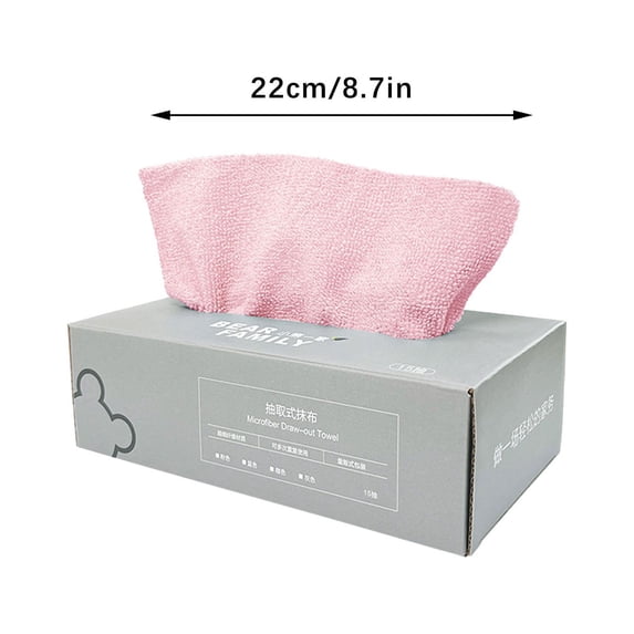 Out Absorbent Microfiber Cloths - Multipurpose Kitchen Wipes for Grease, Stain Removal on Glass, Stove, & Furniture - Reusable, Lint-Free, 1-Pack