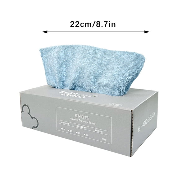 Out Absorbent Microfiber Cloths - Multipurpose Kitchen Wipes for Grease, Stain Removal on Glass, Stove, & Furniture - Reusable, Lint-Free, 1-Pack
